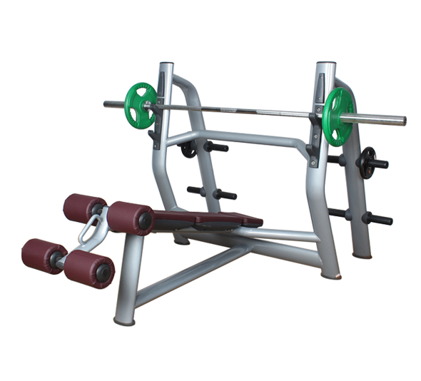 BFT2043下斜推舉訓練架 下斜臥推舉訓練器 組合健大圖展示1