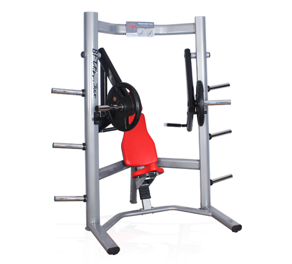 BFT5009下斜推舉訓(xùn)練器 下斜推胸訓(xùn)練商用健身器材大圖展示1