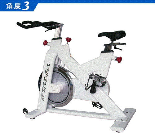BSE05 專業(yè)健身房時尚白色動感單車 廠家批發(fā)直銷大圖展示2